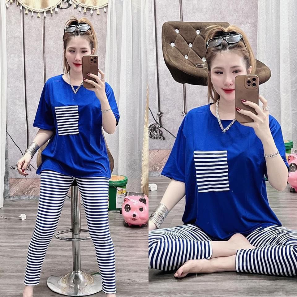 SET BỘ THỜI TRANG DÀI PHỐI TÚI SỌC SIÊU DỄ THƯƠNG
