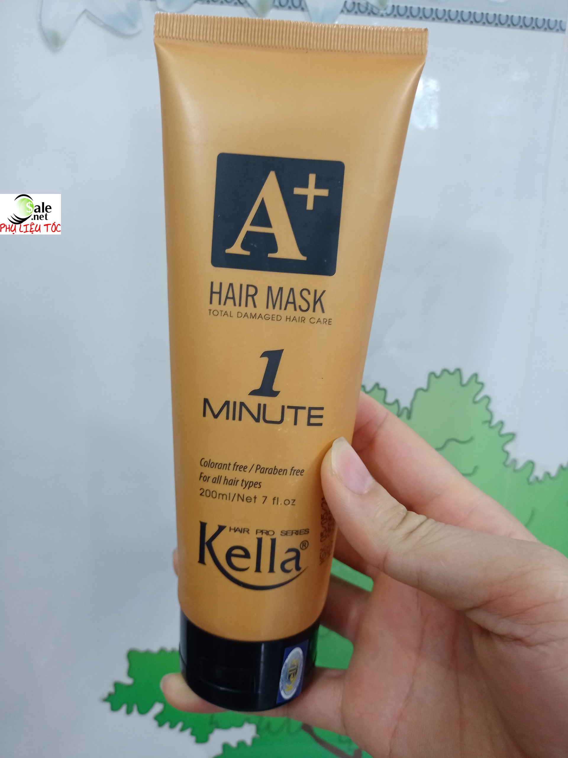 Kem hấp phục hồi tóc 1 phút Kella A+
