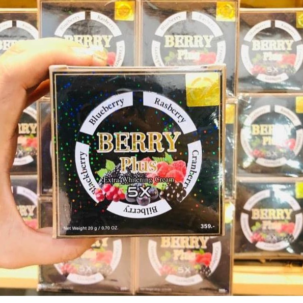 Kem berry plus thái lan mẫu mới 5x chuẩn chính hãng