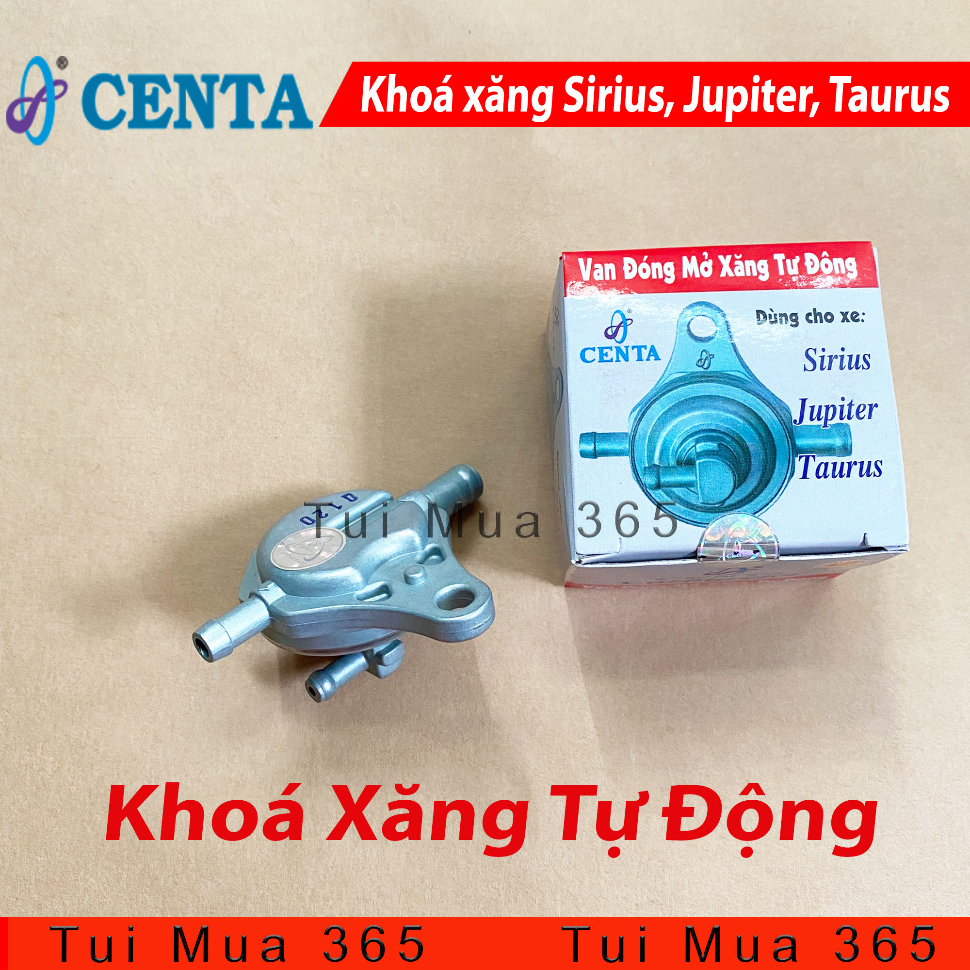 [HCM]Khoá Xăng Tự Động ( Bơm Xăng )CENTA Sirius Jupiter Taurus