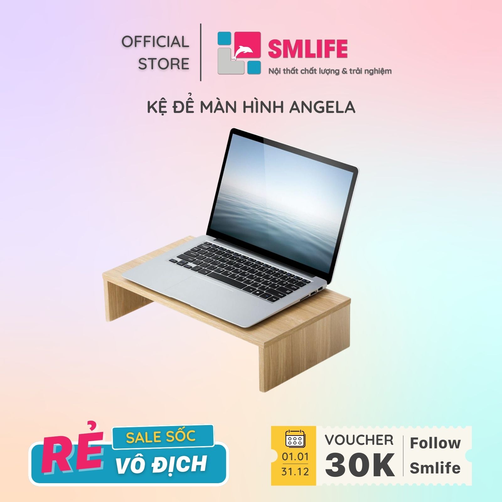 Kệ để màn hình SMLIFE Angela