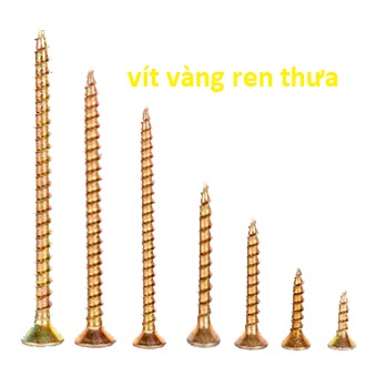 1kg vít gỗ ren thưa 1.5cm ,2cm,2,5cm,3cm,4cm,5cm 6cm - vít băt gỗ