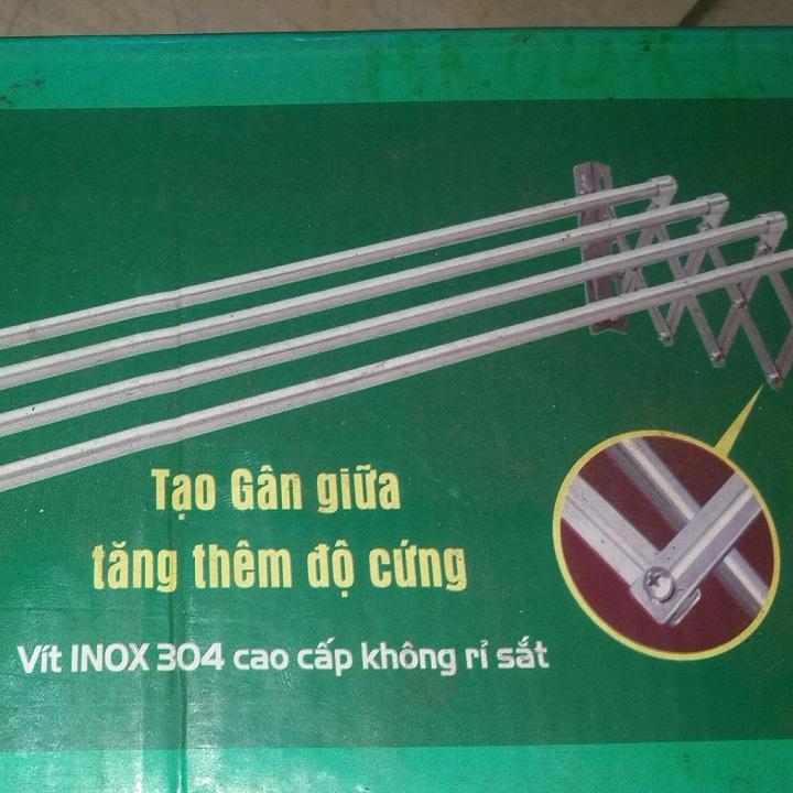 GIÀN PHƠI ĐỒ XẾP INOX DÀI 60CM - MK0461