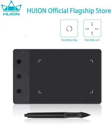 HUION H420 OSU Tablet Graphics Drawing Signature Pad with 3 Express Keys (4-by-2.23 Inches) (Black)