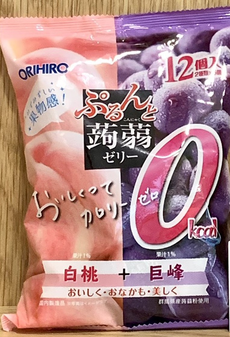Thạch trái cây Orihiro Nhật Bản (240g)