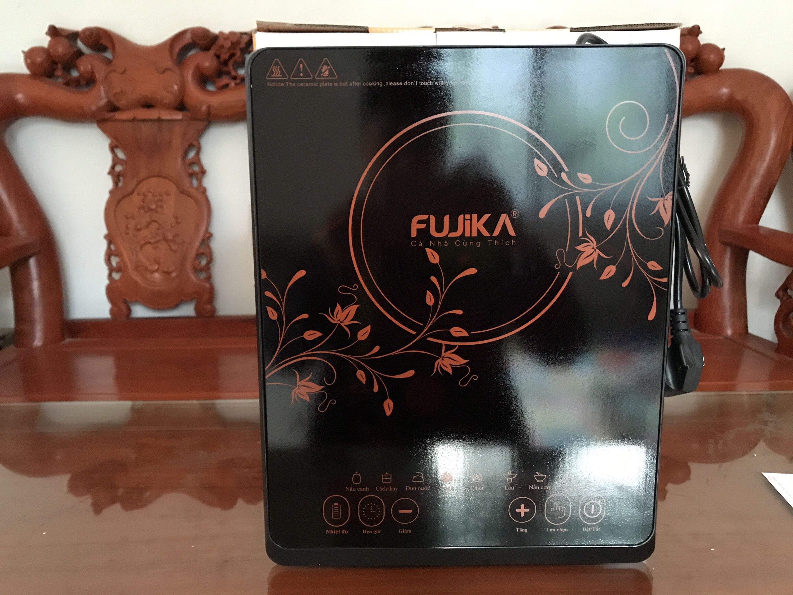 Bếp từ đơn fujika fj-bt1920