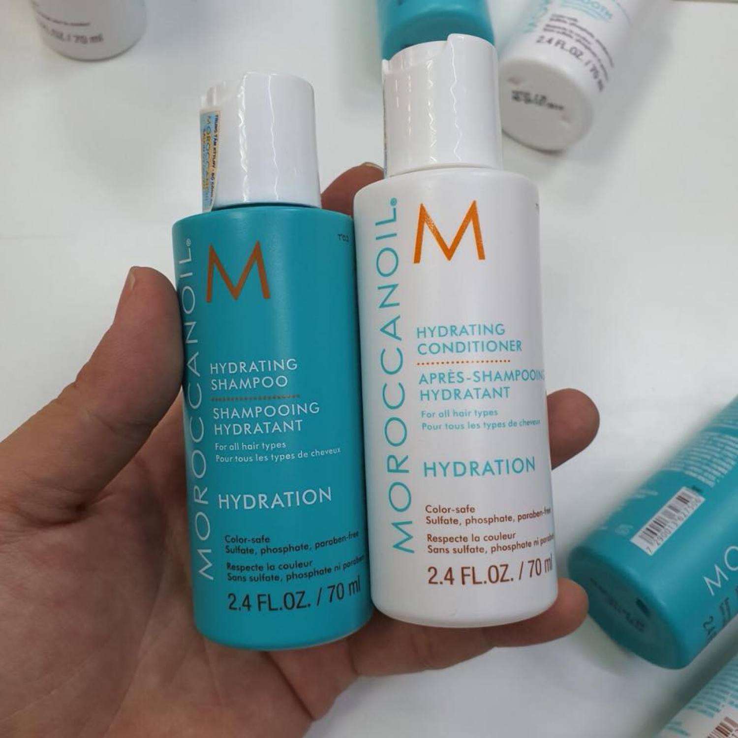 Dầu Gội xả Moroc dưỡng ẩm Hydration 70ML - 250ML