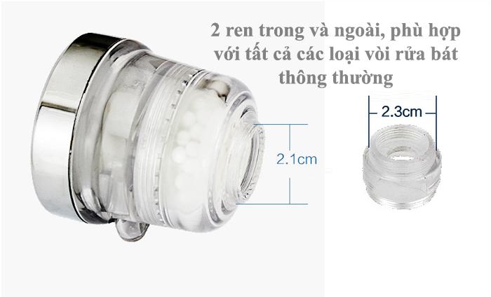 Đầu nối rửa bát tăng áp