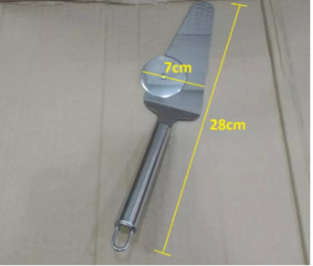 Xẻng đa năng xúc và cắt bánh inox