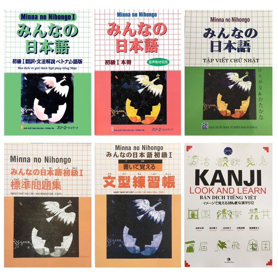 Bộ Minna no Nihongo sơ cấp 1 ( 6 CUỐN)