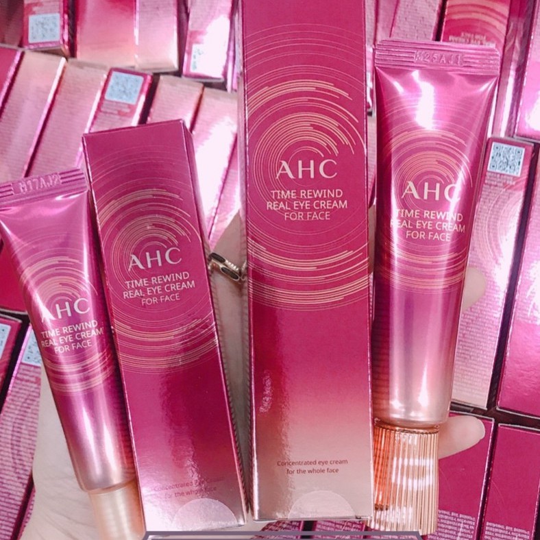 Kem mắt ahc private real eye cream for face