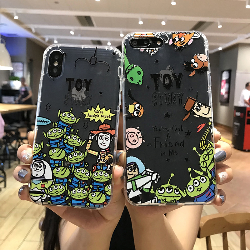 Ốp Lưng Silicon Chống Sốc Toy Story