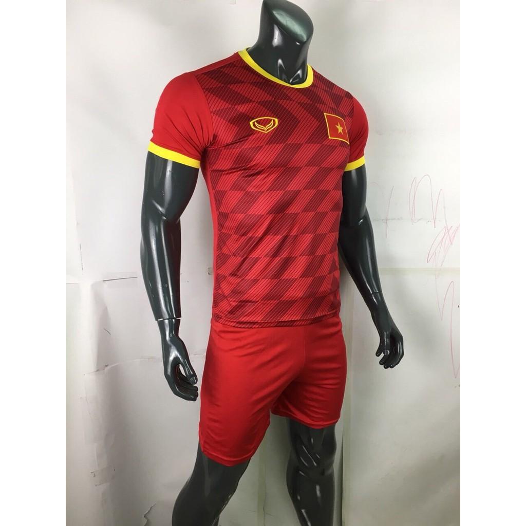 Bộ Quần Áo Đá Bóng - Đá Banh Đội Tuyển Việt Nam 2019 (Đủ Màu - Đủ Size)