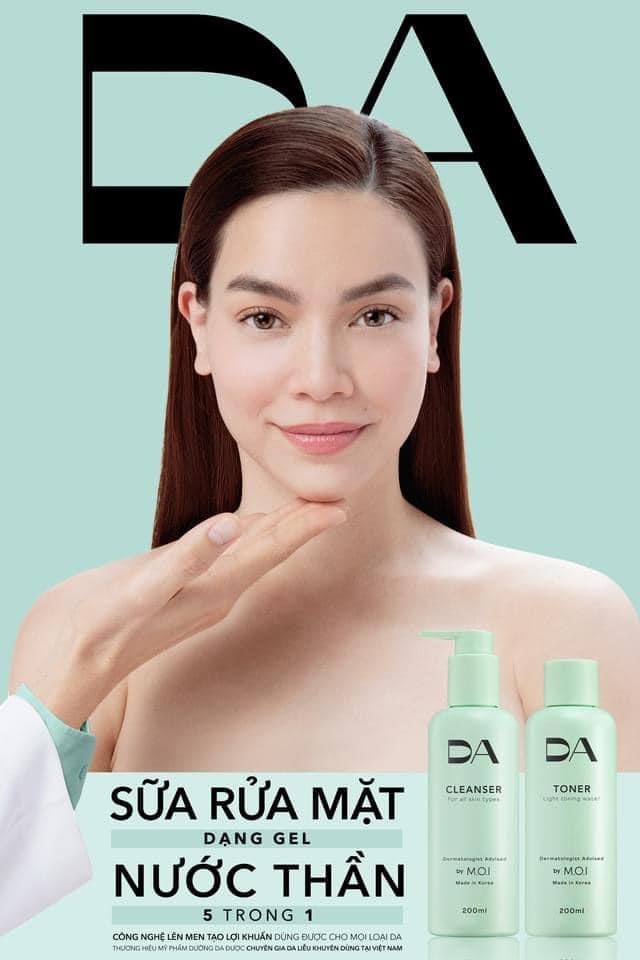 Sữa Rửa Mặt - Nước Thần Toner DA by MOI Hồ Ngọc Hà