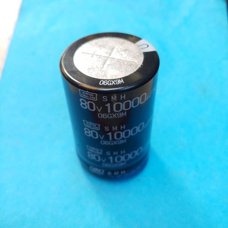 Tụ lọc nguồn ampli 80v 10000uf loại tốt smh