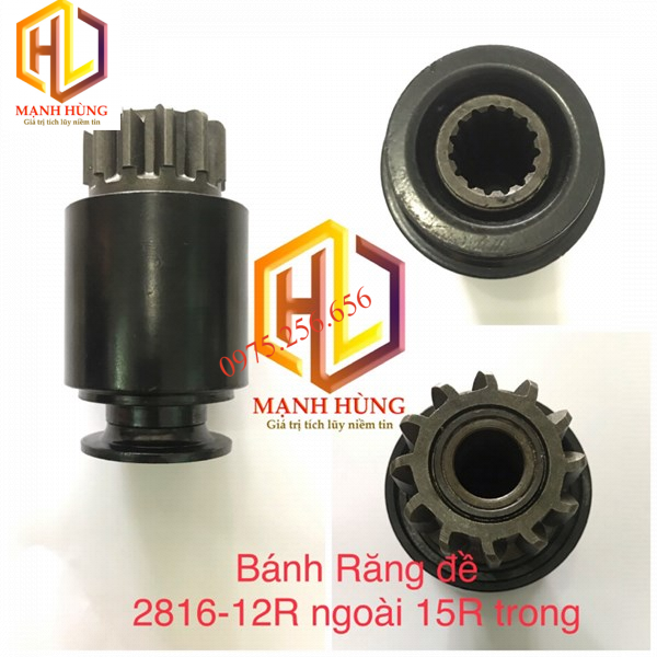 Bánh Răng đề 12R ngoài/15R trong 2816 bánh răng đề xe trung quốc