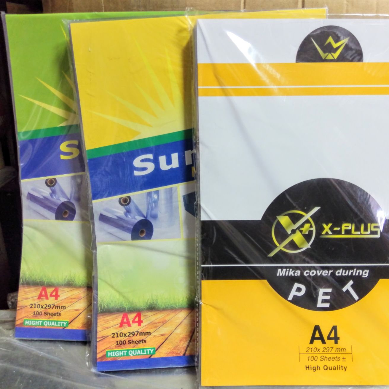 100 tờ bìa coca A4-bìa bóng kính kẹp tài liệu hồ sơ