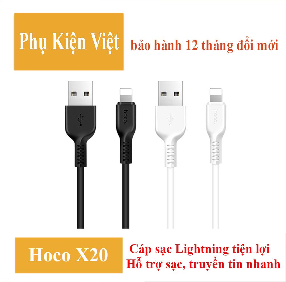 [HCM]Cáp sạc iPhone/iPad HOCO X20