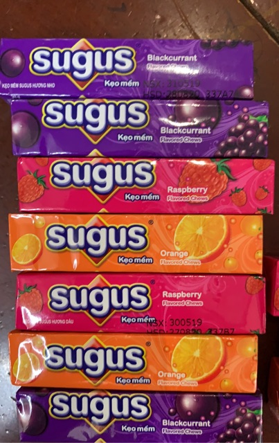 Kẹo Mềm Sugus Thanh 30g