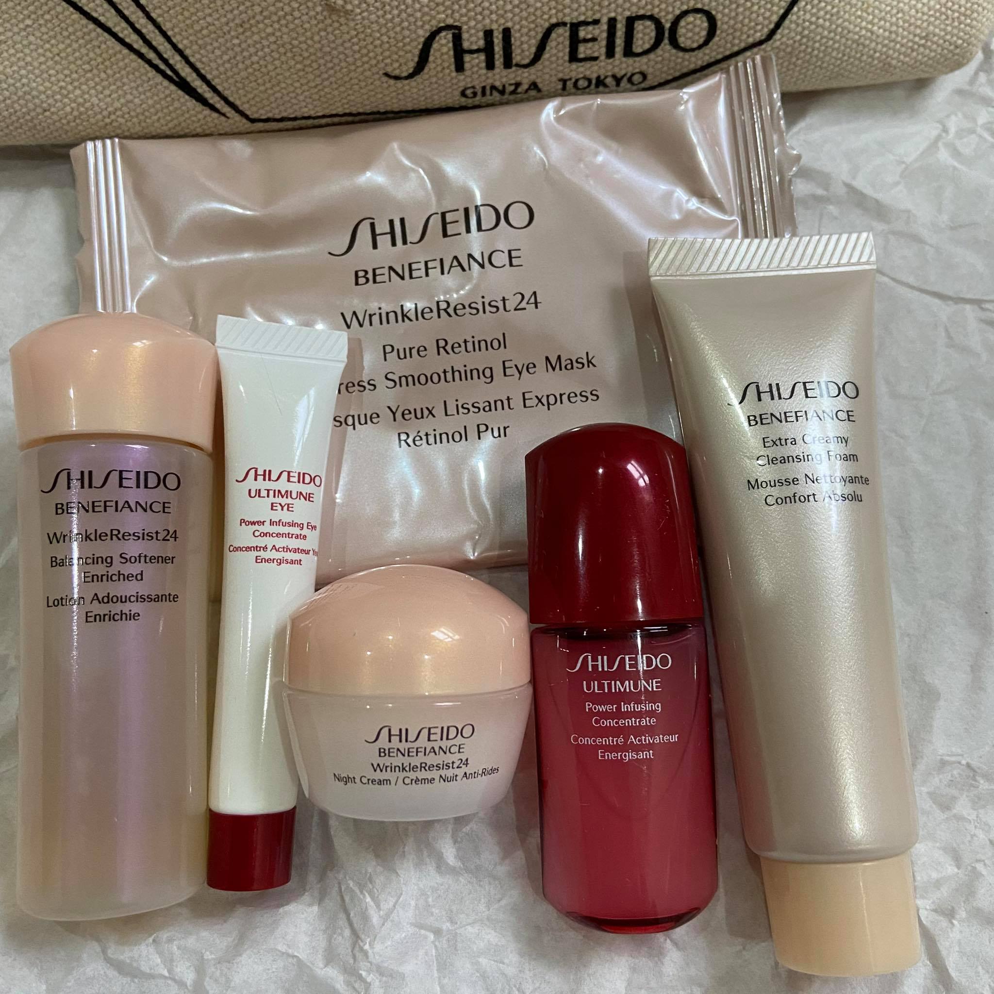 Bộ Dưỡng Trắng Da Cao Cấp Shiseido 6 món