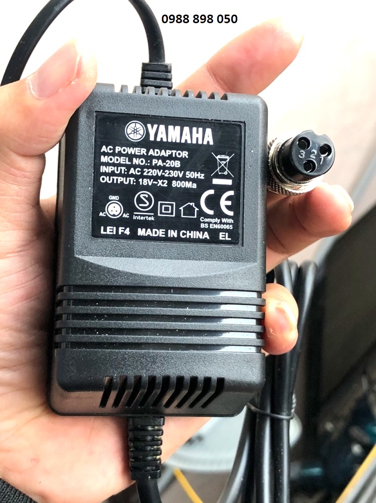 Adaptor Mixer Yamaha AC 18V ~ X2 800ma Loại Tốt