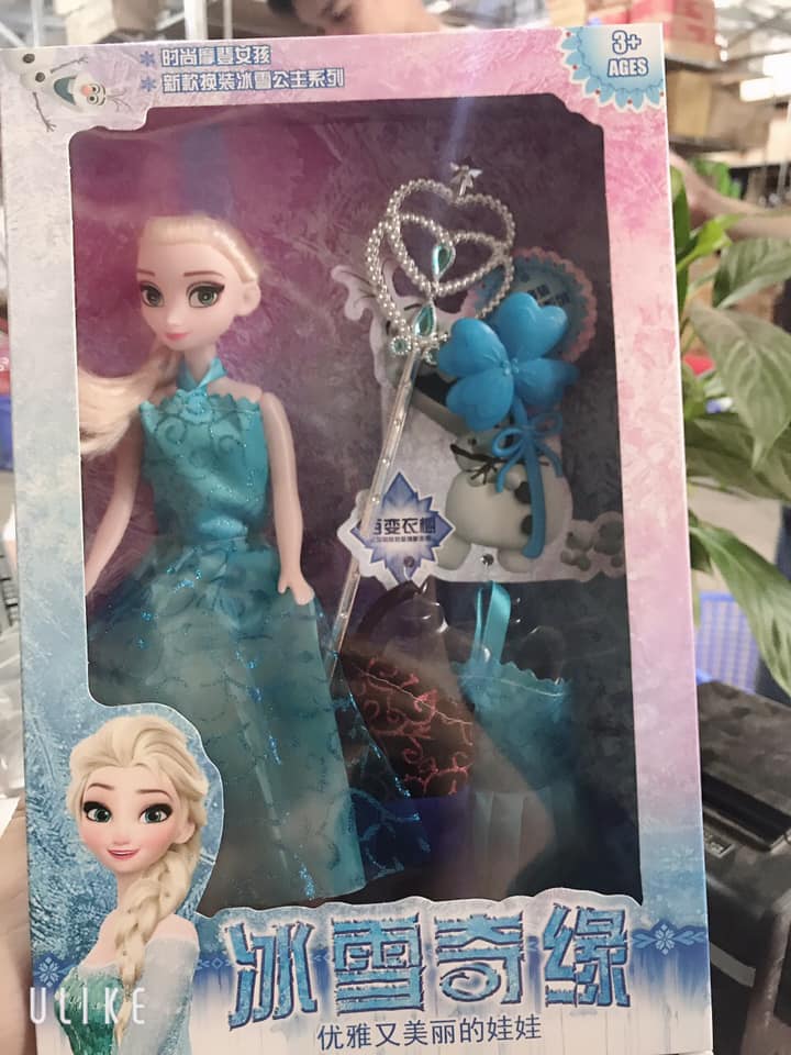 BÚP BÊ CÔNG CHÚA ANNA VÀ ELSA