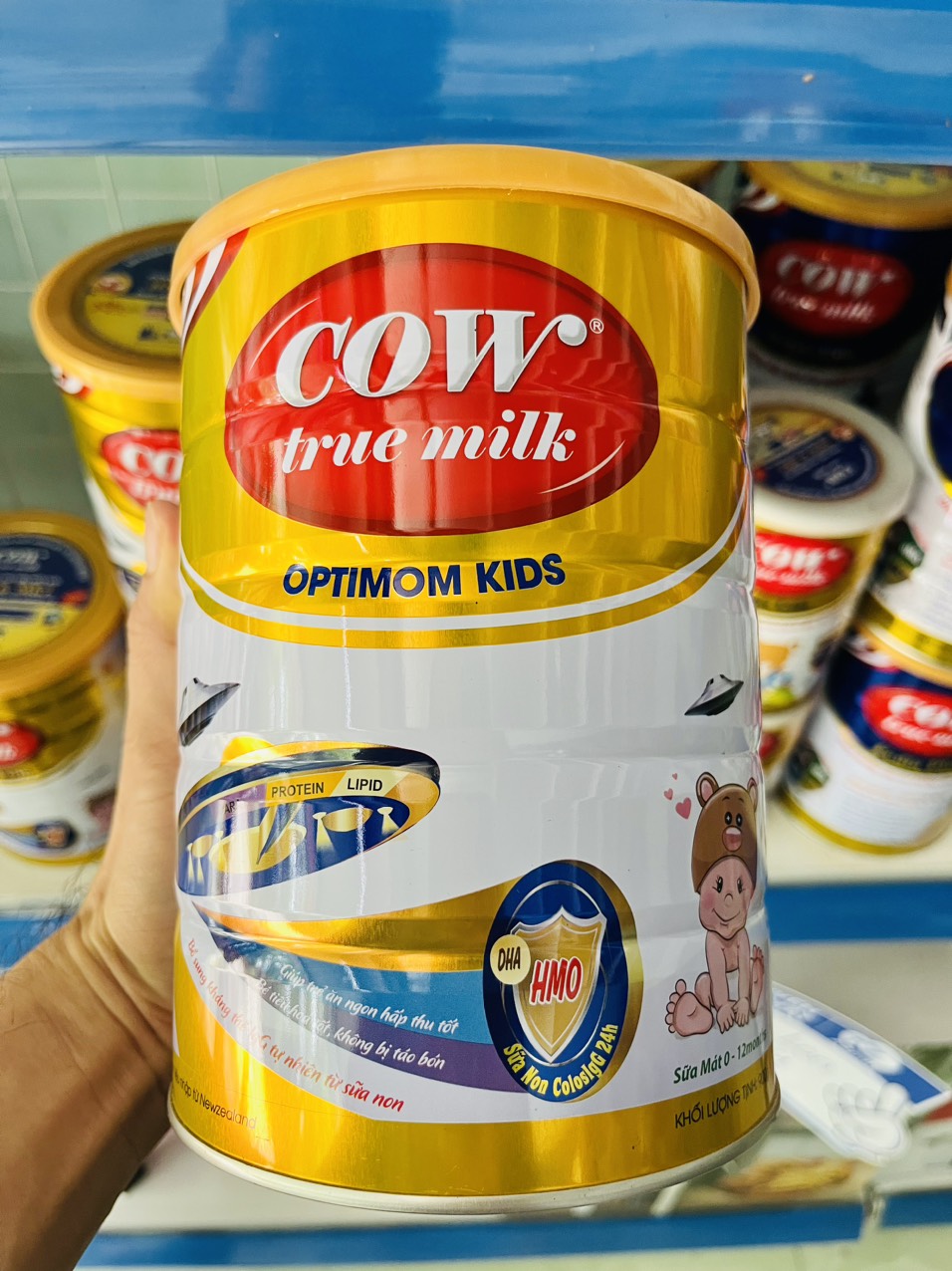 Sữa Cow True Milk OPTIMOM KIDS (có tặng quà)