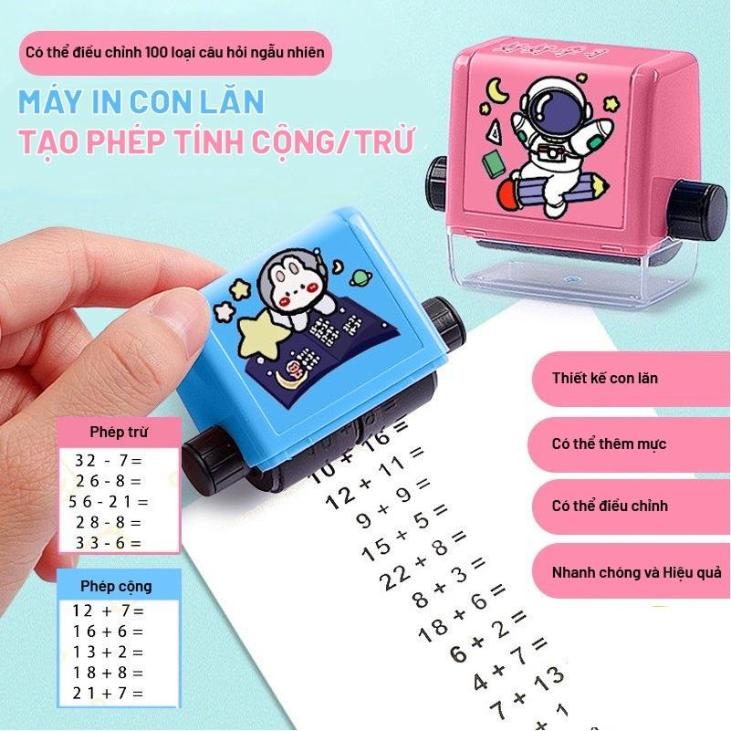 HOT Con Lăn Phép Tính Cộng Trừ, Máy Tạo Phép Tính