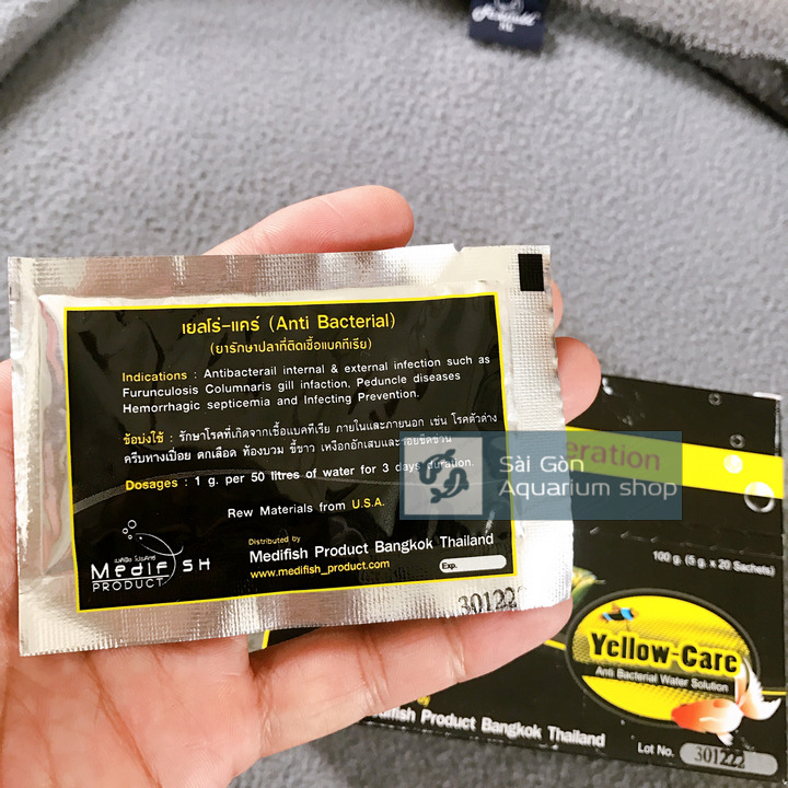 Yellow Care Dưỡng Cá Cho Cá Cảnh 5g