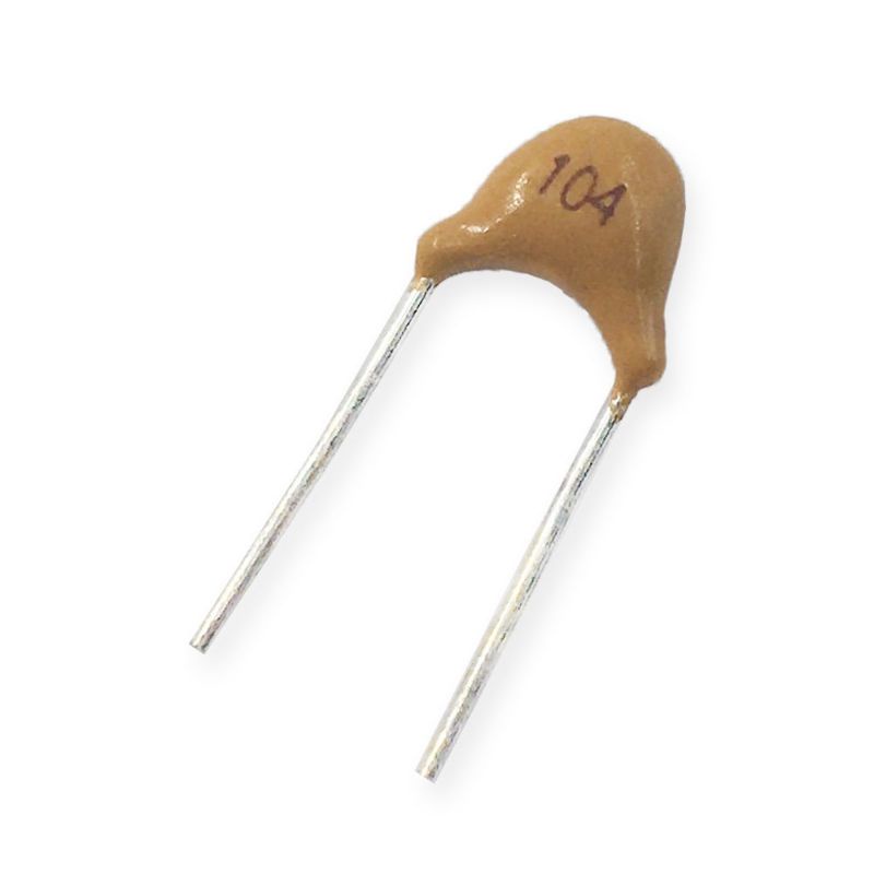 Bộ 100 tụ gốm vàng 103 , 104 , 105 50v