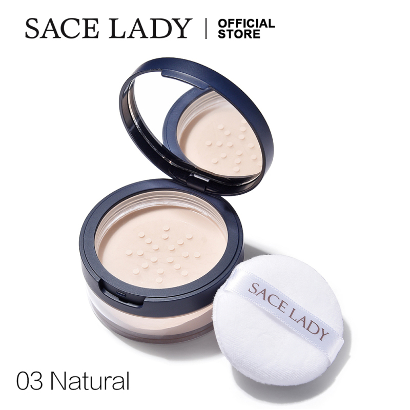 Phấn phủ SACE LADY kiểm soát dầu trang điểm tự nhiên - INTL