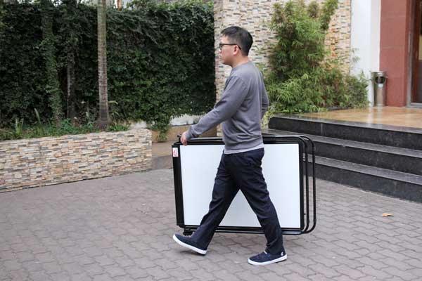 Bảng Flipchart Silicon chân chữ U FB66 (70x100)