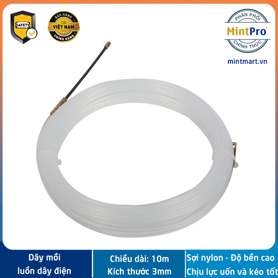 Dây mồi luồn kéo dây điện độ bền cao - Dài 10m - Thi công nhanh chóng tiết kiệm thời gian công sức