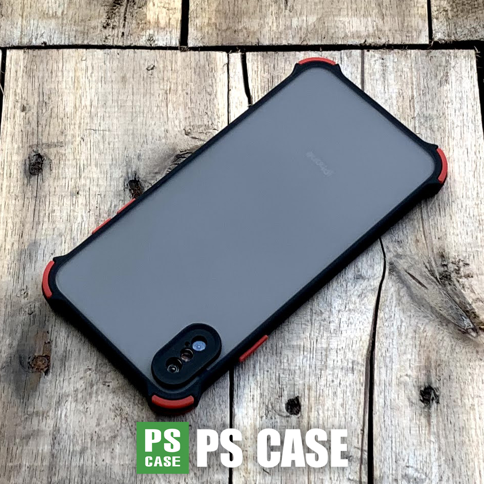 Ốp lưng chống sốc toàn phần màu đen dành cho iPhone XS MAX