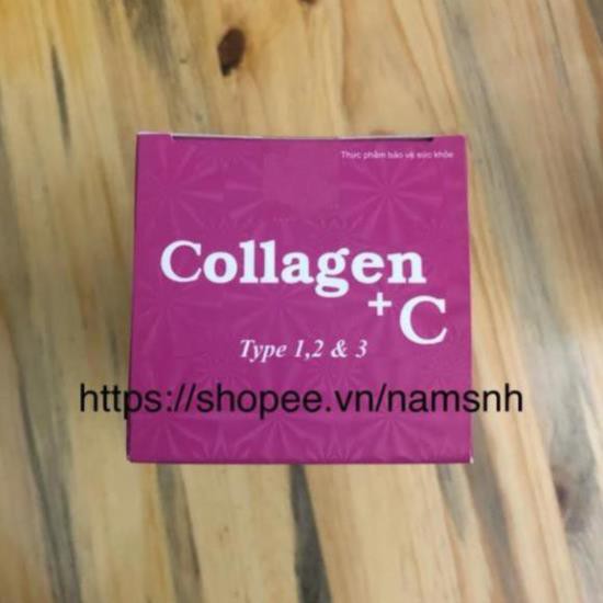 ĐẸP DA SÁNG DA COLLAGEN + C Lọ 60 viên