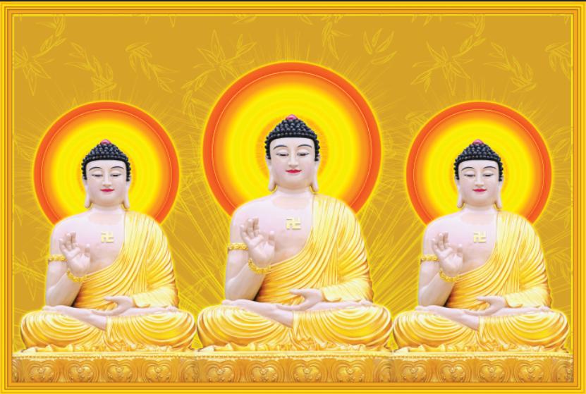 Tranh dán tường 3D Bàn thờ 80cm*120cm