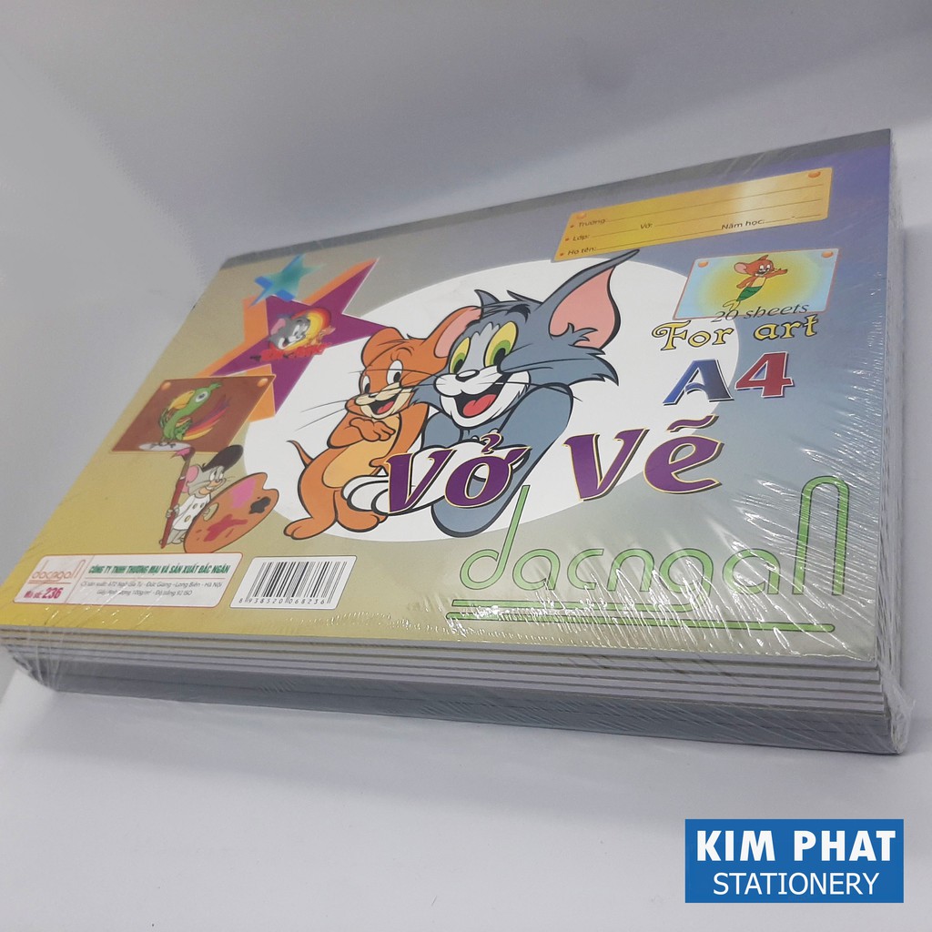 Vở vẽ A4 Đắc Ngân