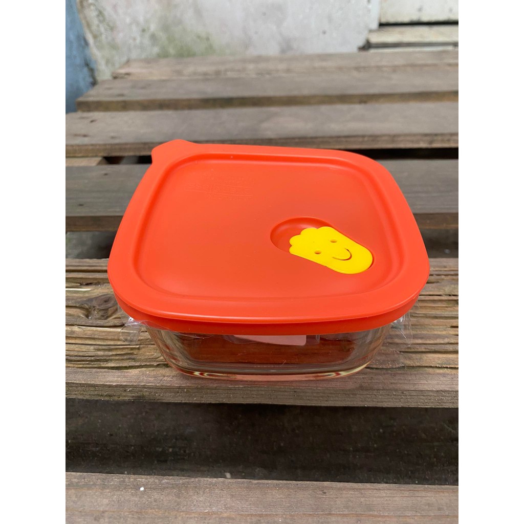 Hộp thủy tinh nắp Silicon Lock&Lock 410ml