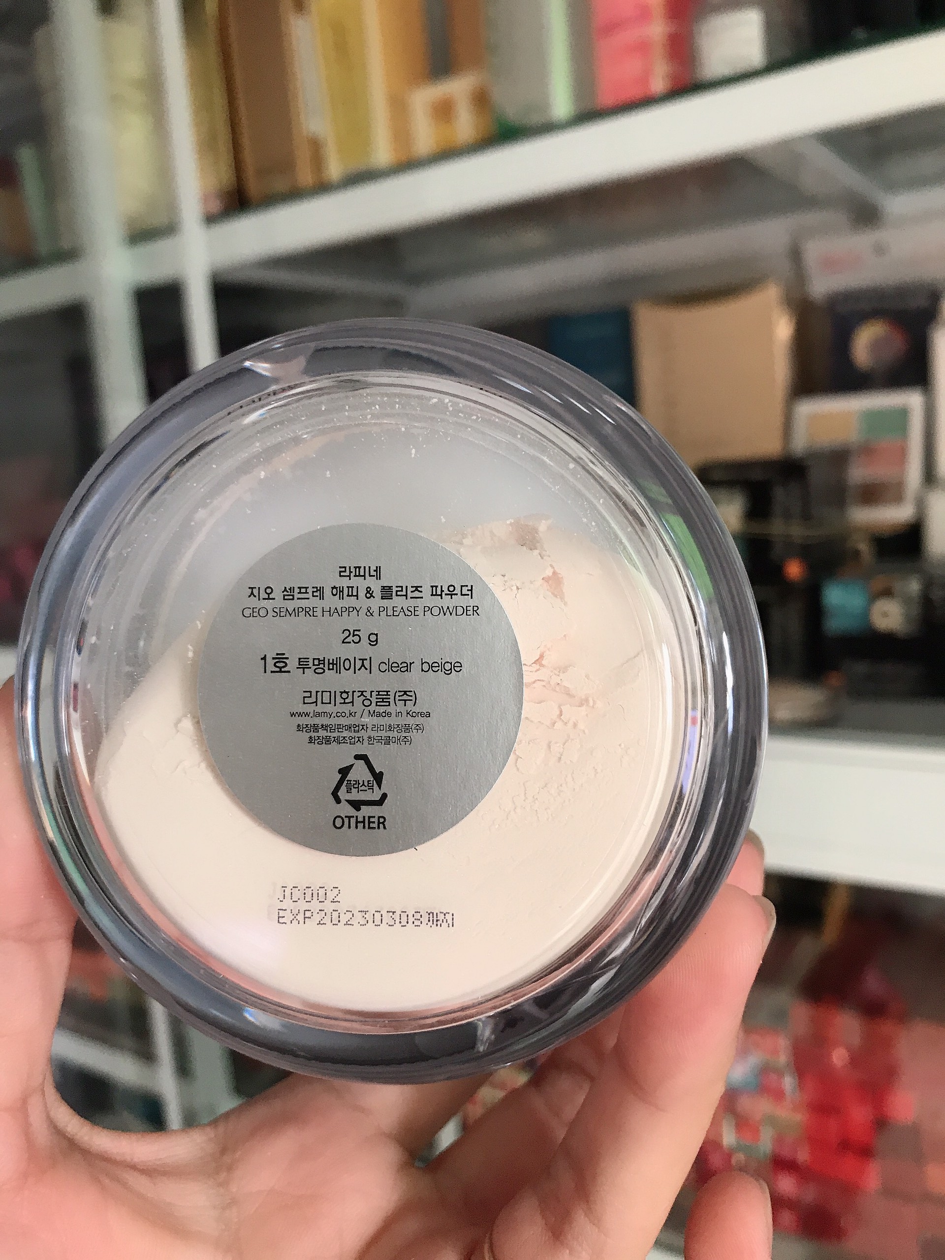 PHẤN PHỦ BỘT GEO SEMPRE HAPPY & PLEASE POWDER 25g