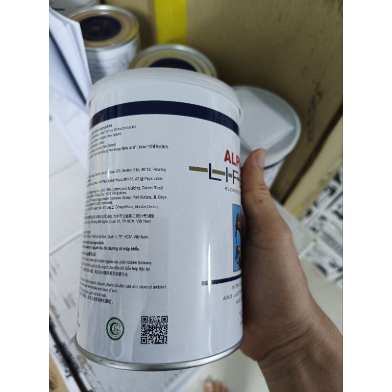 [ kèm hóa đơn 5/2027 ] Sữa non alpha lipid New Image 450g.