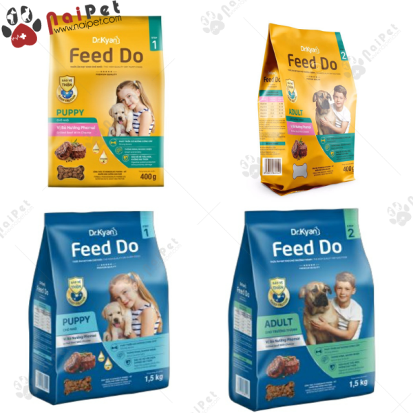 Thức Ăn Hạt Cho Chó Vị Bò Nướng Pho Mai Feed Do Dr.Kyan