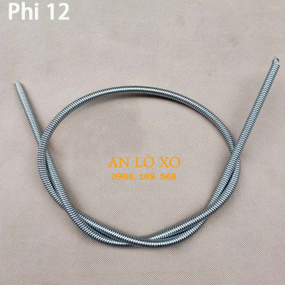lò xo uốn ống đồng trong dài 1m có phi 10, 12, 16, 19