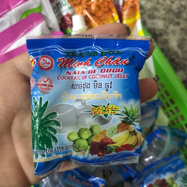 Thạch dừa minh châu gói nhỏ