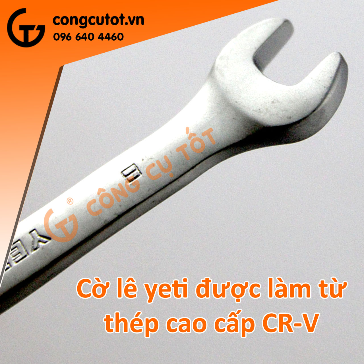 Cờ lê vòng miệng Ye.ti 8mm