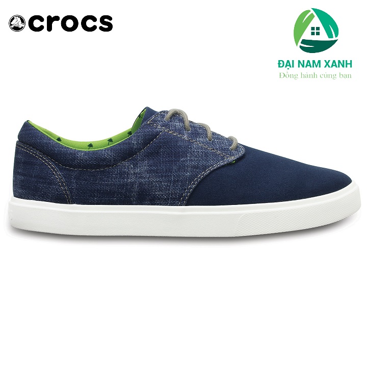 Giày Thời Trang Nam Crocs CitiLane Canvas Lace (màu Navy)