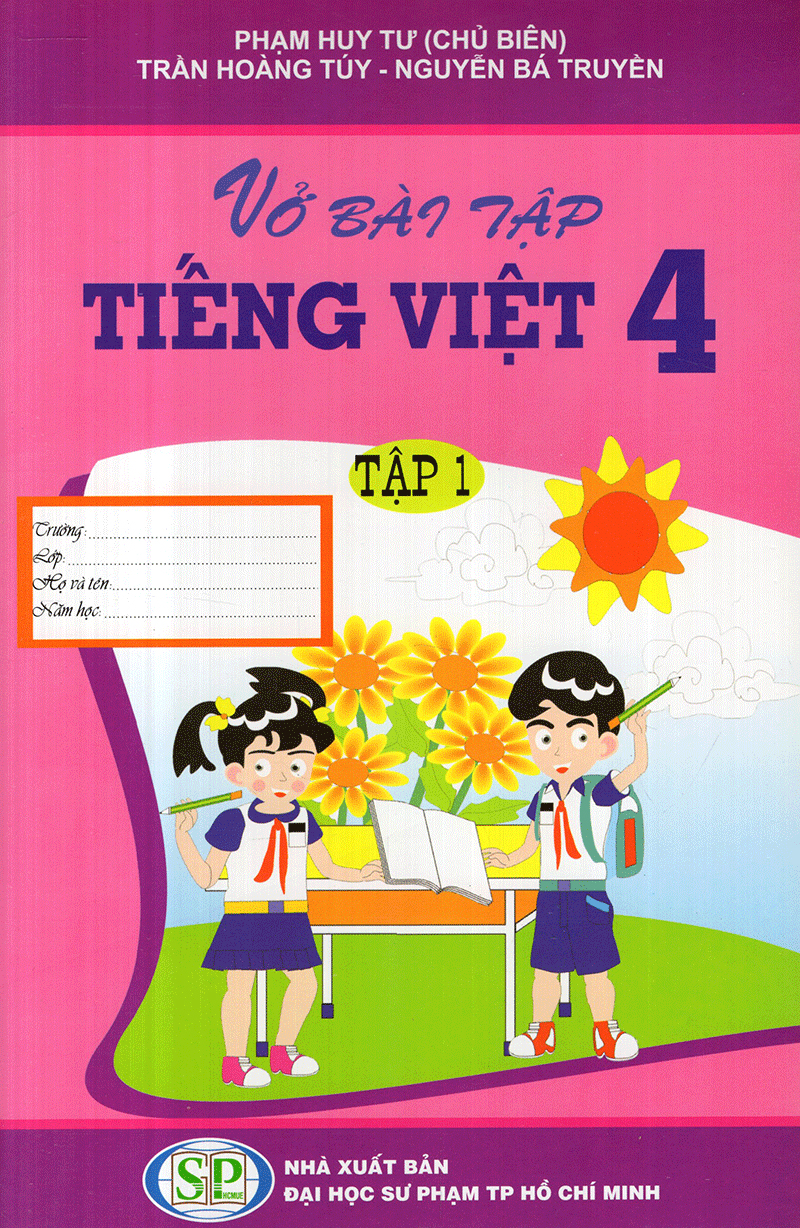 Fahasa - Vở Bài Tập Tiếng Việt - Lớp 4 (Tập 1)