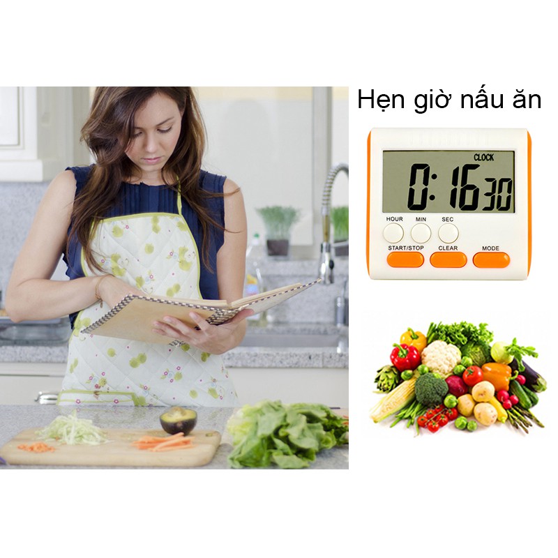 Đồng Hồ Bấm Giờ Đếm Ngược Điện Tử Mini V3