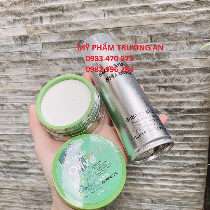 Combo Gôm Shadow 150ML và Sáp Olive