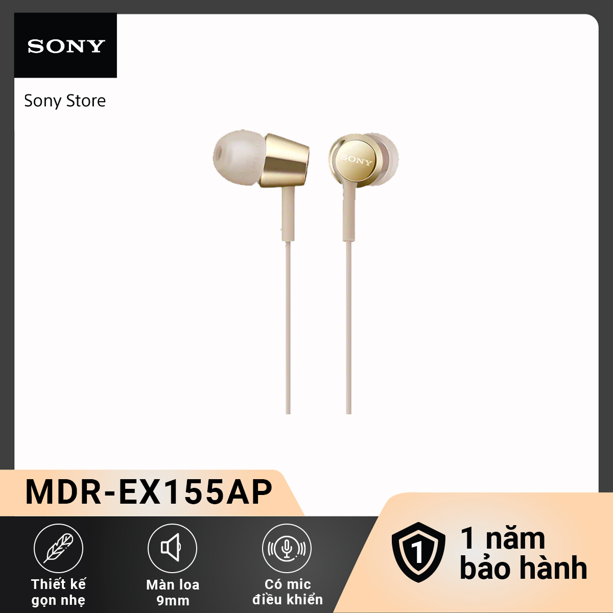 Tai nghe In-ear Sony MDR-EX155AP