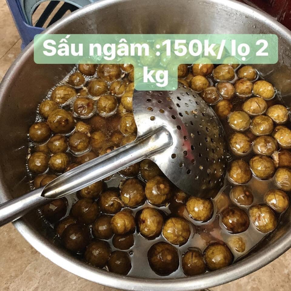 Sấu ngâm nước đường